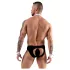 Svenjoyment - string homme serveur - ensemble costume - noir blanc - M