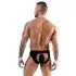 Svenjoyment - string homme serveur - ensemble costume - noir blanc - L