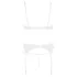 Abierta Fina - Soutien-gorge trio - dentelle transparente