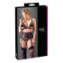 Cottelli Plus Size - Ensemble lingerie grande taille - dentelle noire - XXXXL