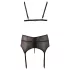 Cottelli Plus Size - Ensemble lingerie grande taille - dentelle noire - XXXXL