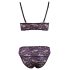 Cottelli - Ensemble soutien-gorge dentelle fleurs - violet
