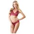 Cottelli - Ensemble soutien-gorge sexy dentelle rouge - L
