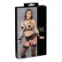 Cottelli Bondage - ensemble lingerie dentelle - 5 pièces