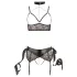Cottelli Bondage - ensemble lingerie dentelle - 5 pièces - XL