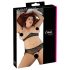 Cottelli Grande Taille - ensemble soutien-gorge perlé (noir) - 2XL