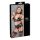 Cottelli Bondage - ensemble lingerie en dentelle brillante (4 pièces)