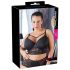 Cottelli Grande Taille - Soutien-gorge en dentelle à bretelles (noir) - 95D