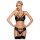 Obsessive - ensemble lingerie avec strass - noir - L/XL