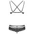 Obsessive - ensemble soutien-gorge dentelle rose - noir