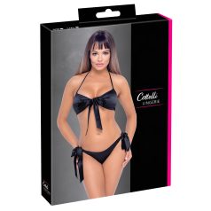 Cottelli - ensemble soutien-gorge type bikini (noir)
