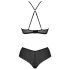 Ensemble Bikini Dentelle Éco Kerria - Passion (noir)