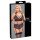Cottelli Bondage Plus Size - Ensemble soutien-gorge dentelle (noir) - 4XL
