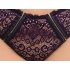 Cottelli Plus - Ensemble soutien-gorge transparent motifs (violet)