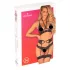 Obsessive Alessya - Ensemble de lingerie dentelle (noir)
