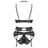 Obsessive Alessya - Ensemble de lingerie dentelle (noir)