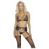 Ensemble blanc embrassable - noir - L/XL