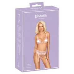 Kissable - ensemble lingerie dentelle - rose