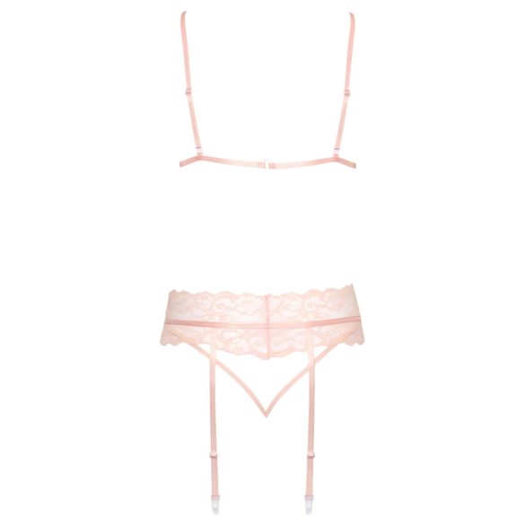 Kissable - ensemble lingerie dentelle - rose