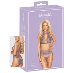 Kissable - ensemble lingerie dentelle - violet