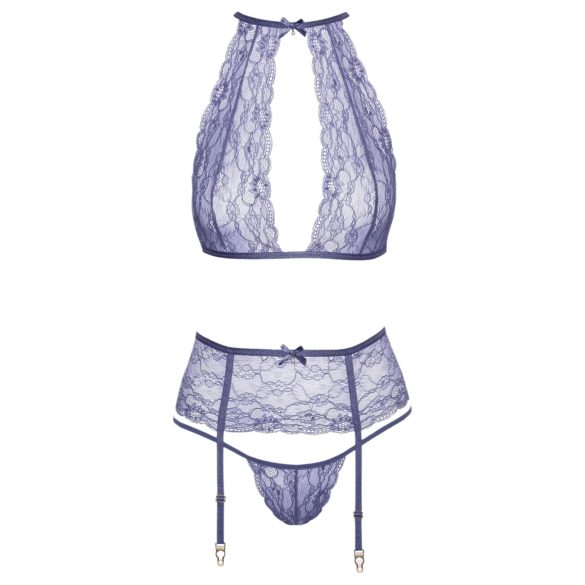Kissable - ensemble lingerie dentelle - violet