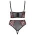 Cottelli - Ensemble lingerie grande taille - soutien-gorge - rouge