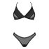 Obsessive - ensemble soutien-gorge - dentelle noire - XL/XXL