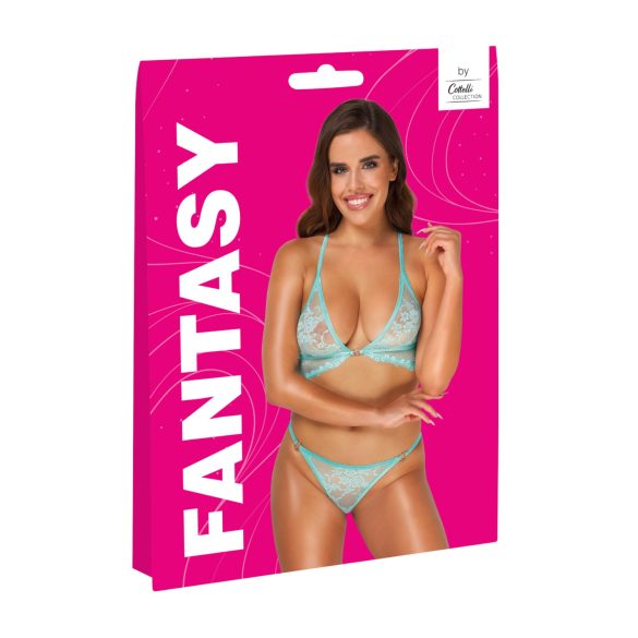 Cottelli - ensemble lingerie dentelle - vert