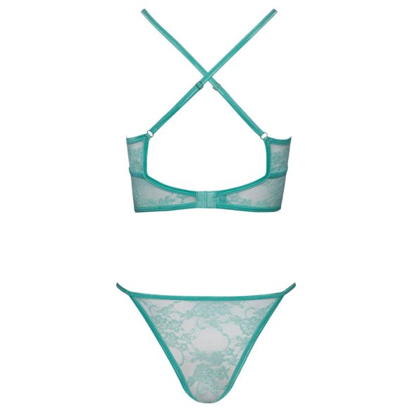 Cottelli - ensemble lingerie dentelle - vert