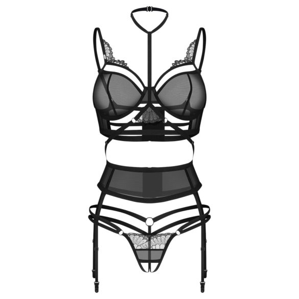 Obsessive Premisis - ensemble lingerie - noir