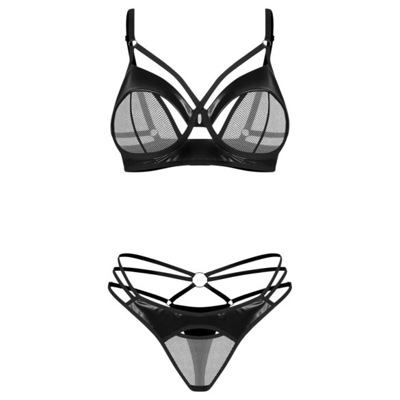 Obsessive - ensemble soutien-gorge à sangles - noir
