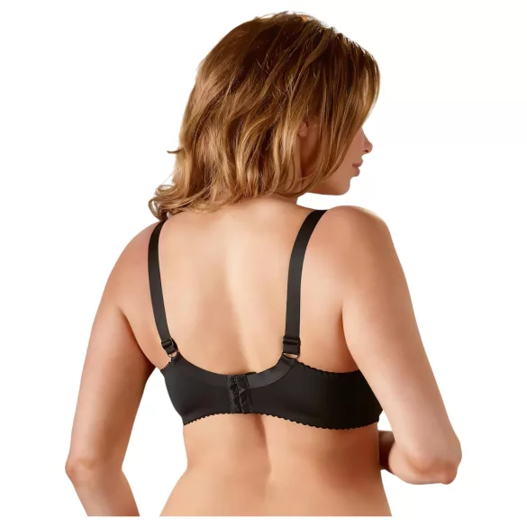 Cottelli - soutien-gorge demi-bonnets grande taille - dentelle noire - 95E