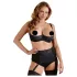 Cottelli - soutien-gorge demi-bonnets grande taille - dentelle noire - 95E