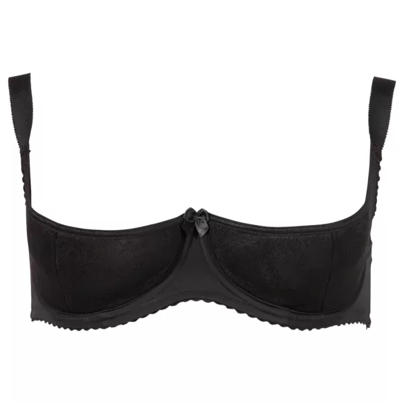 Cottelli - soutien-gorge demi-bonnets grande taille - dentelle noire - 95E