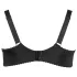 Cottelli - soutien-gorge demi-bonnets grande taille - dentelle noire - 95E