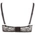 Cottelli Plus Size - soutien-gorge à bretelles et anneau (noir) - 85E