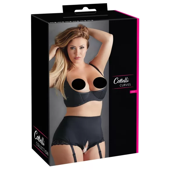 Cottelli - soutien-gorge grandes tailles à armatures - noir - 95E