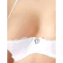 Cottelli - soutien-gorge balconnet à lacets dentelle - blanc