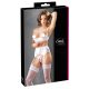 Cottelli - Ensemble blanc corset et dentelle soutien-gorge - 80B/M