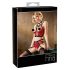 Abierta Fina - Ensemble soutien-gorge ouvert avec anneaux (rouge) - 85B/L