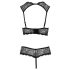 Cottelli - ensemble soutien-gorge ouvert - noir - 80B/M