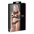 Cottelli - ensemble soutien-gorge ouvert - noir - 85B/L