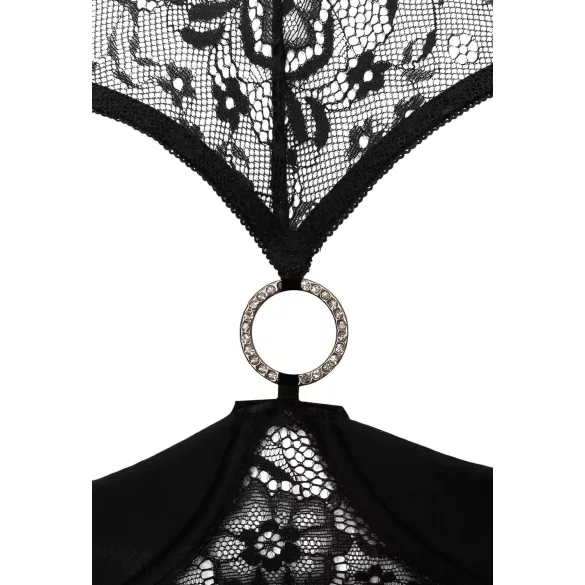 Cottelli - ensemble soutien-gorge ouvert - noir - 85B/L