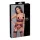 Cottelli Bondage - ensemble soutien-gorge ouvert dentelle rouge mat - XL