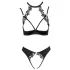Cottelli - soutien-gorge balconnet en dentelle avec tour de cou - noir