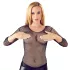 NO:XQSE - Haut résille femme - noir - taille S-L