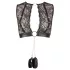 Cottelli Bondage - ensemble lingerie dentelle 4 pièces noir - L