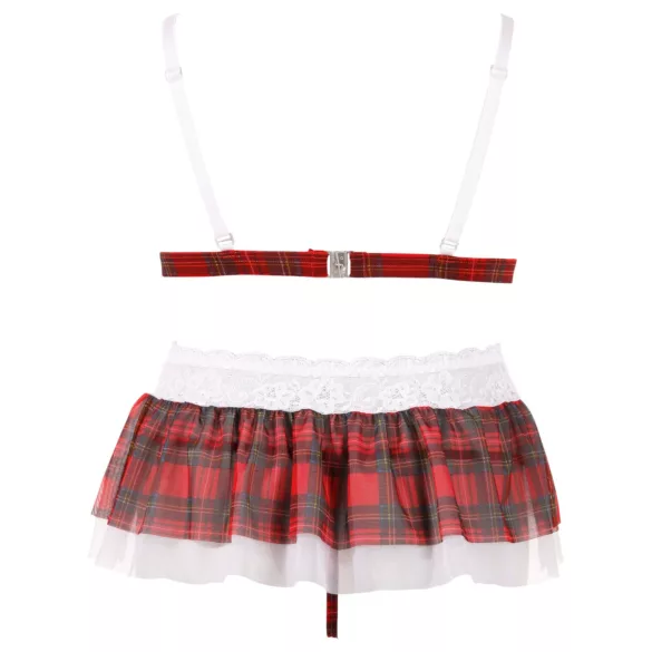 Cottelli - Costume écolière sexy - ensemble soutien-gorge