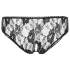 Cottelli - Culotte ouverte taille basse - noir