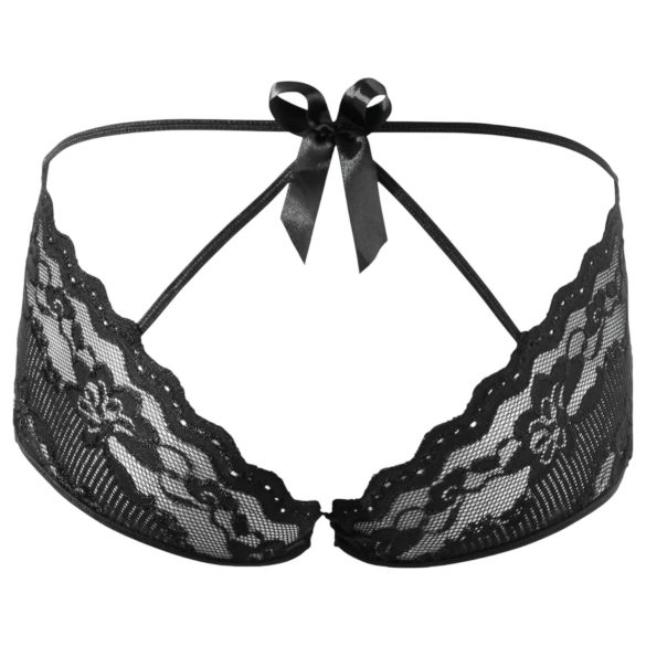Cottelli - Culotte en dentelle noire ultra sexy - L